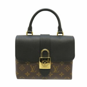 Louis Vuitton Locky Monogram Handbag Shoulder Bag Brown Black